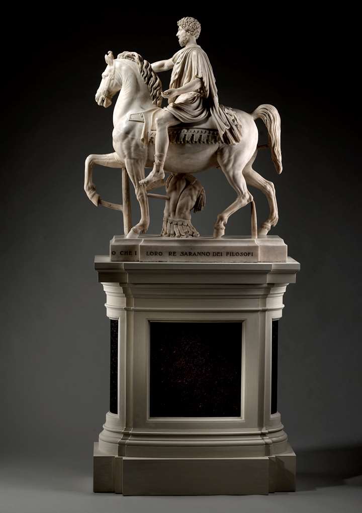 Equestrian Monument of Emperor Marcus Aurelius (121 – 180 A.D.), after the Antique